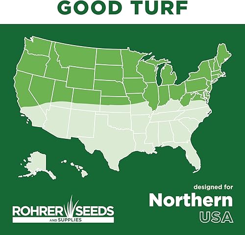 Miniatura 6 de Good Turf Lawn Mix - Una mezcla de semillas de césped de dos pastos de centeno, hierba azul y festuca fina para proporcionar un buen color y un