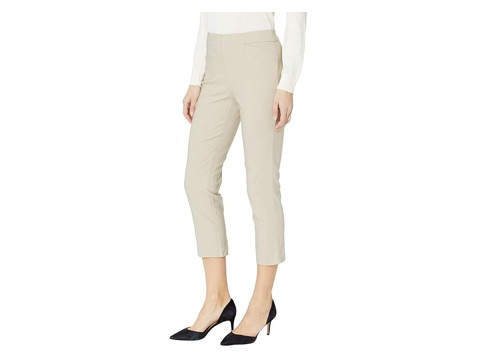 

Tribal Stretch Bengaline Flatten It Pull-On Capris (Linen) Women's Capri, Beige