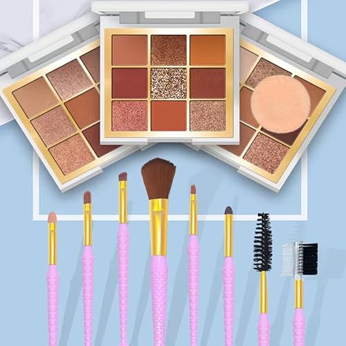 Miniatura 5 de Cepillo de maquillaje profesional, cerdas suaves, brochas de maquillaje para el cabello, delineador de ojos, contorno de labios, cejas, contorno de