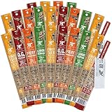 Righteous Felon Jerky Meat Sticks | High Protein, Low Carb, Keto, Gluten Free, Low Sugar, Healthy Sn
