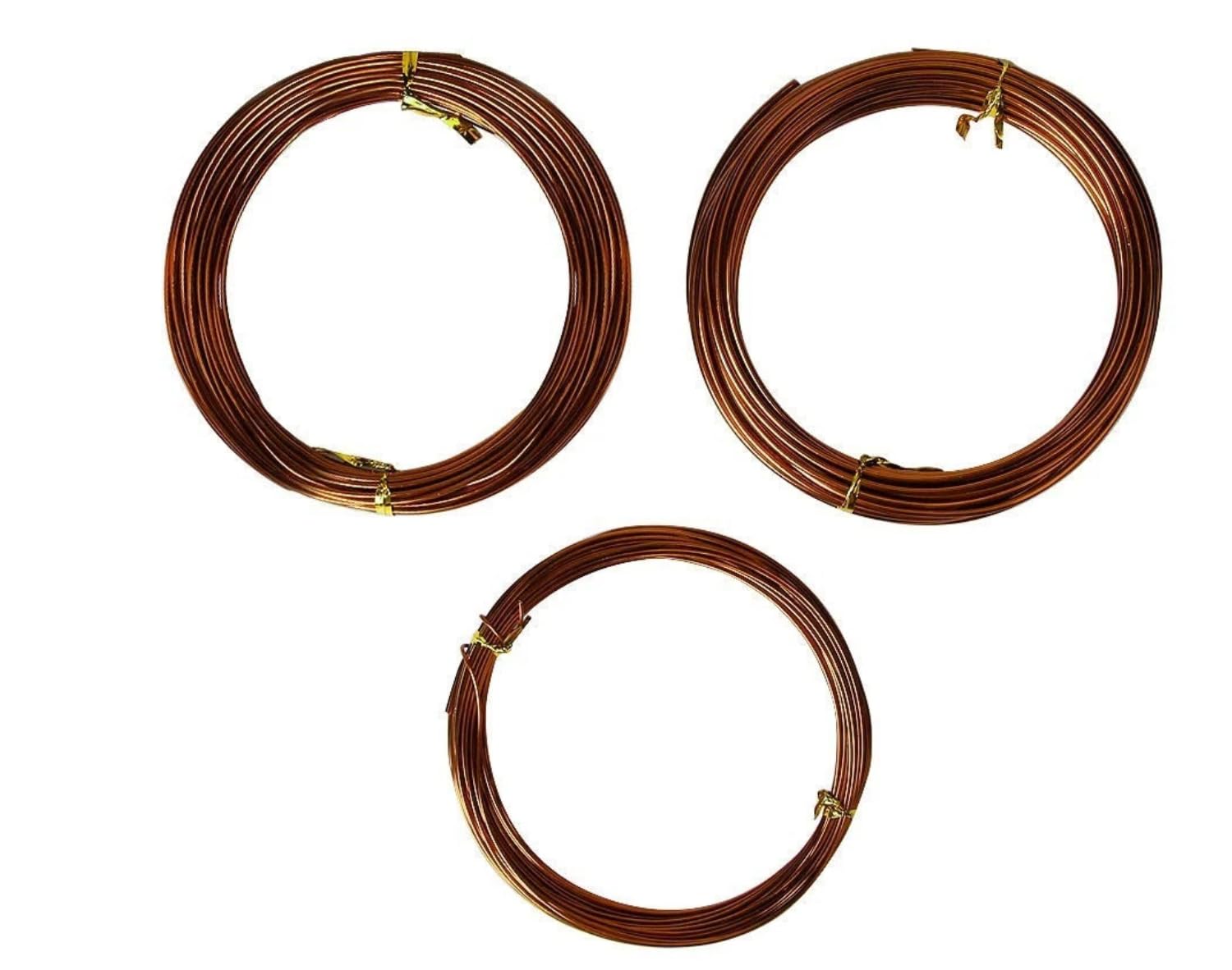 100ft Anodized Aluminium Wire For Bonsai Tree Training 1mm, 1.5mm, 2mm - Craft Plant Support - Gardening Tool - Stop Animation - (33 ft Each)-image-38