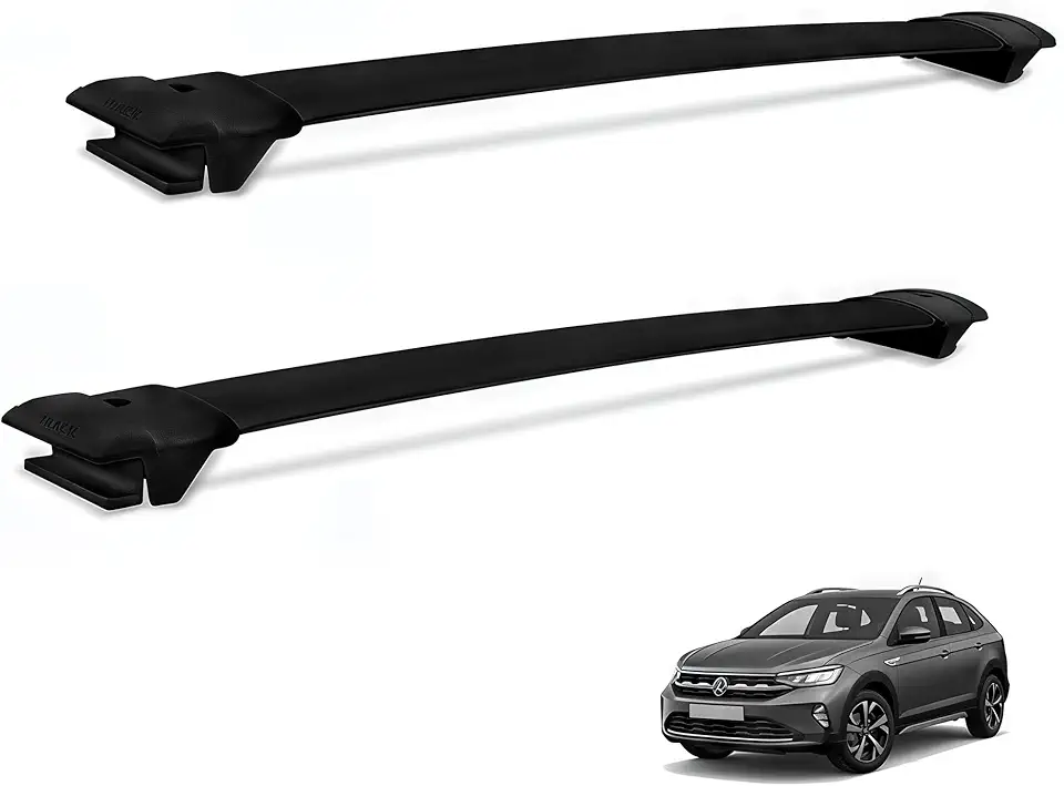 Rack Travessa Teto Nivus 2020 a 2026 Preto T1283P Track