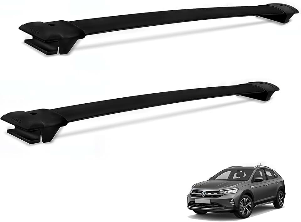 Rack Travessa Teto Nivus 2020 a 2026 Preto T1283P Track