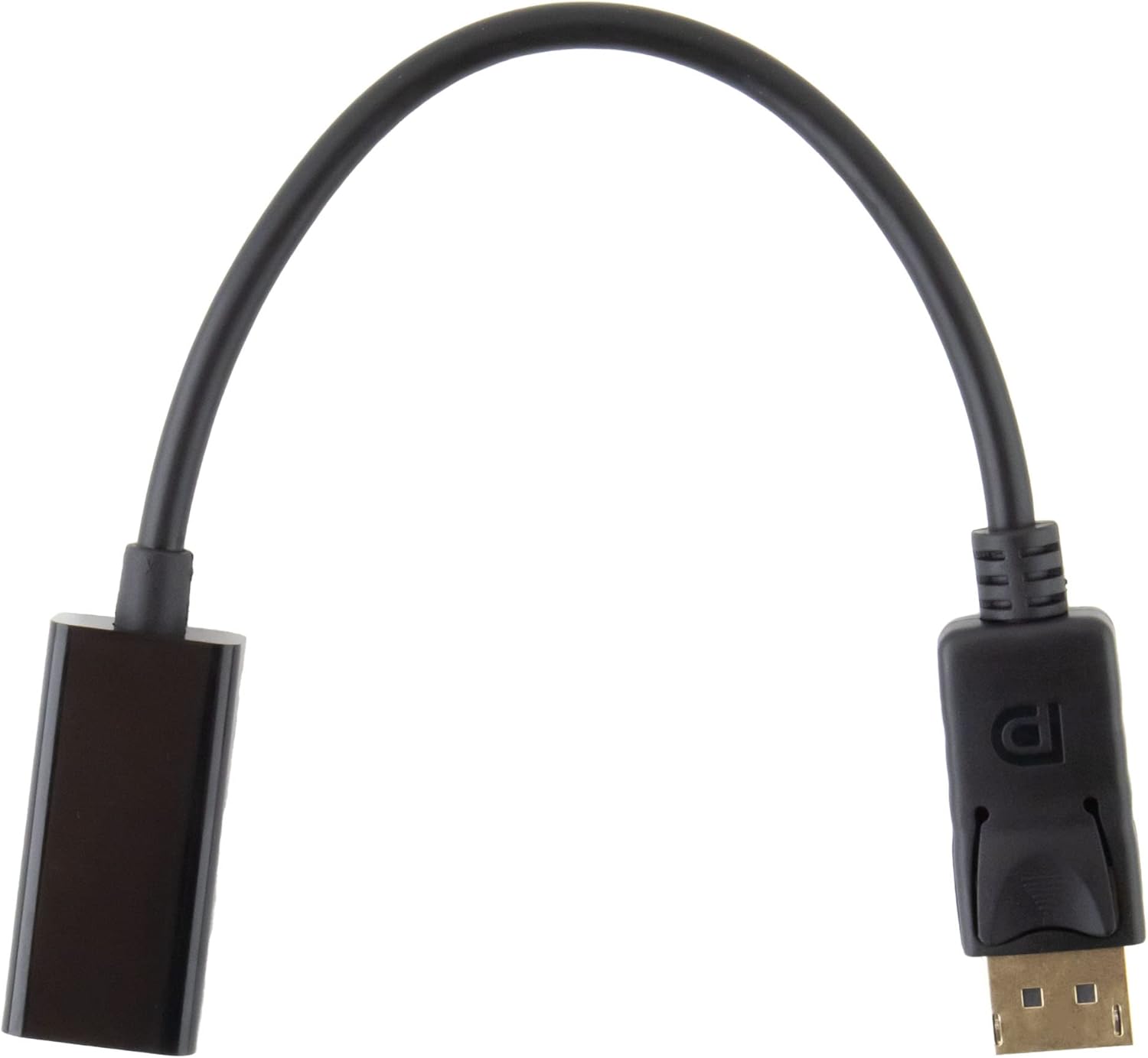 SeKi DisplayPort to HDMI Adapter 4K Gold Plated Contacts HDMI Female