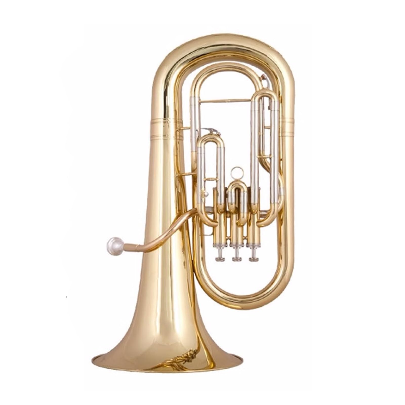 Eufonium A Duży Głośnik 300 Mm Instrument Tubowy W Tonacji B Dur Klawisze Pionowe Eufonium(2)