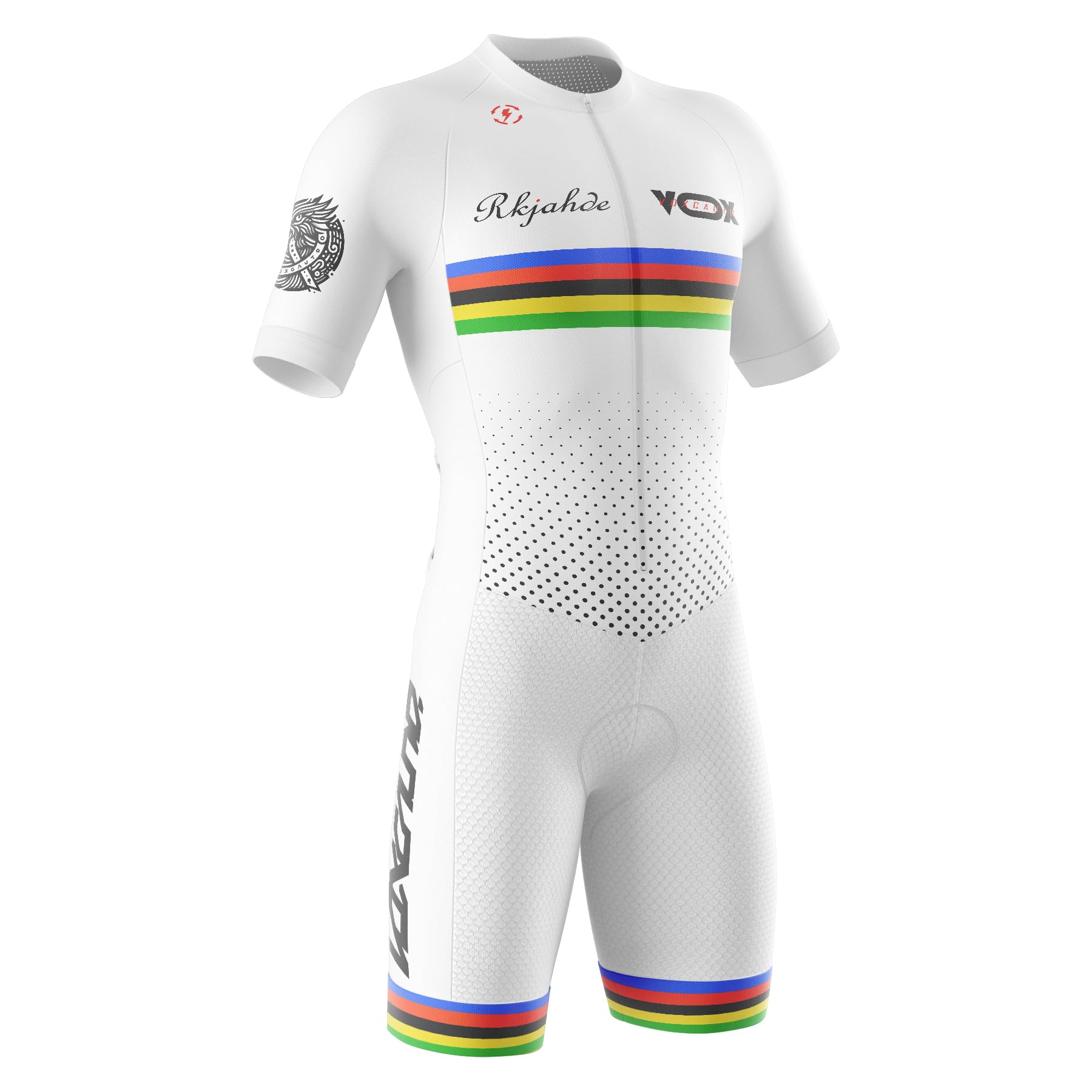 Tuta Da Triathlon a Maniche Corte Da Uomo,2024 Triathlon Unisex,MTB Body Trisuit Cycling Skinsuit,Abbigliamento Ciclismo Imbottita