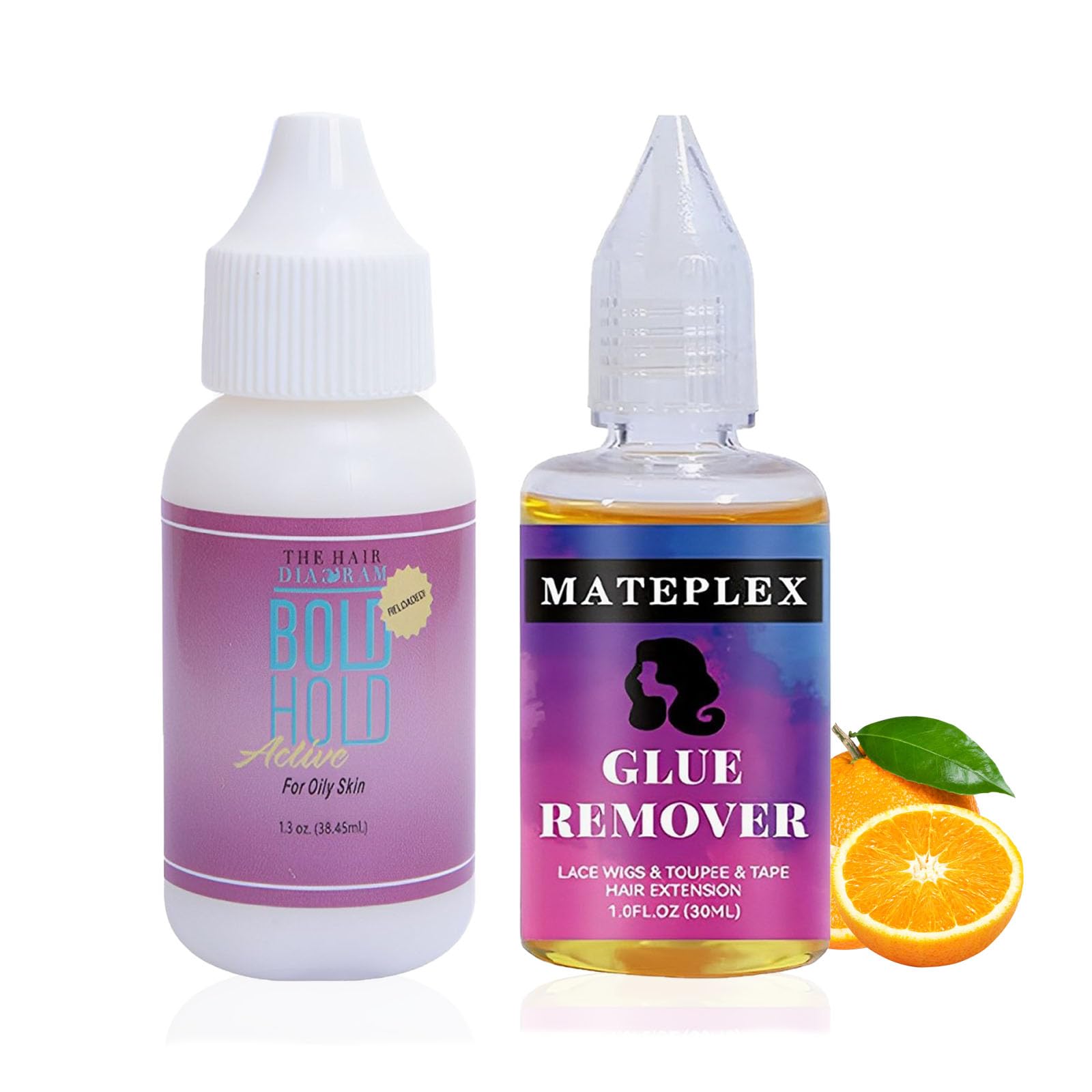 INBOLM Bold Hold Lace Glue,Wig Glue,Wig Glue Lace Front,Lace Glue,Hair Bonding Glue,Bonding Glue Comes with 1 Bottle of tape extensions remover Suitable for Lace Wigs Wigs Quick-Drying and Waterproof