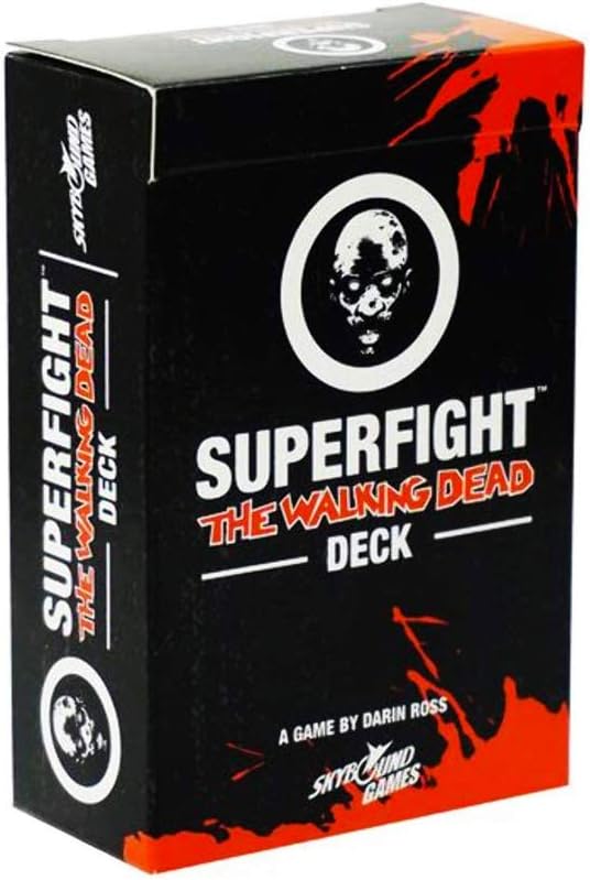 SkyBound Superfight Card Game from Skybound: The Walking Dead Deck
