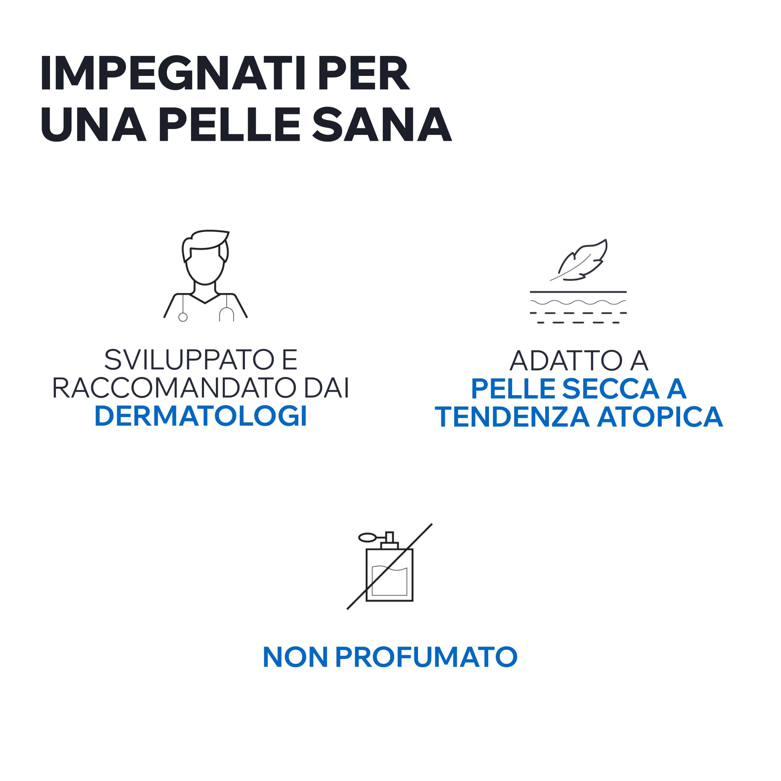 Uriage Xemose Crema Viso Lenitiva Nutriente per Pelle Secca, soggette ad Eczema Atopico con Burro di Karitè 10% - Idratazione 24H, Nutre, Lenisce e Protegge - Non Appiccica, Non Unge - non profumato