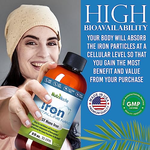 NutriNoche Pure Crystalline Liquid Iron Drops
