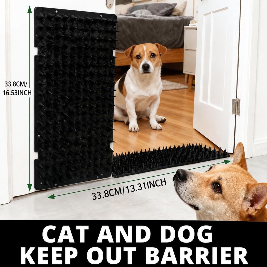 Tapis Repulsif Chat avec Pointes Souples Emboitables Decoupables