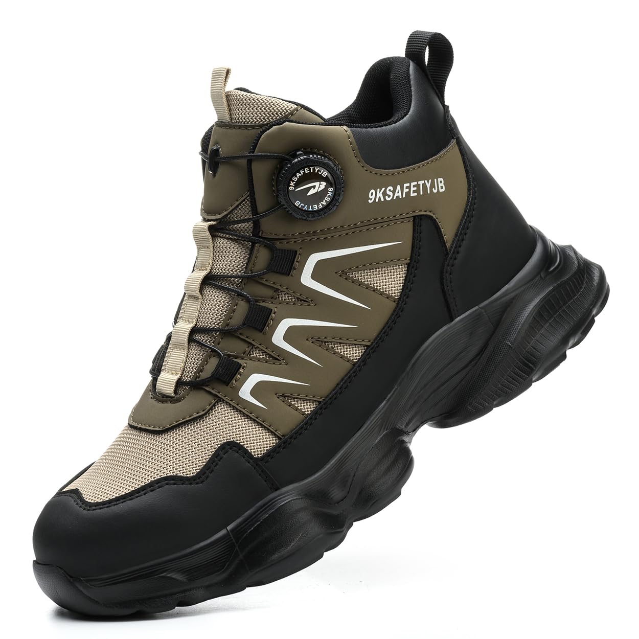 Zapatos de Seguridad Hombre Mujer Calzado de Seguridad Ligero Comodo Antideslizantes Zapatos de Trabajo Zapatillas Trabajo con Punta de Acero