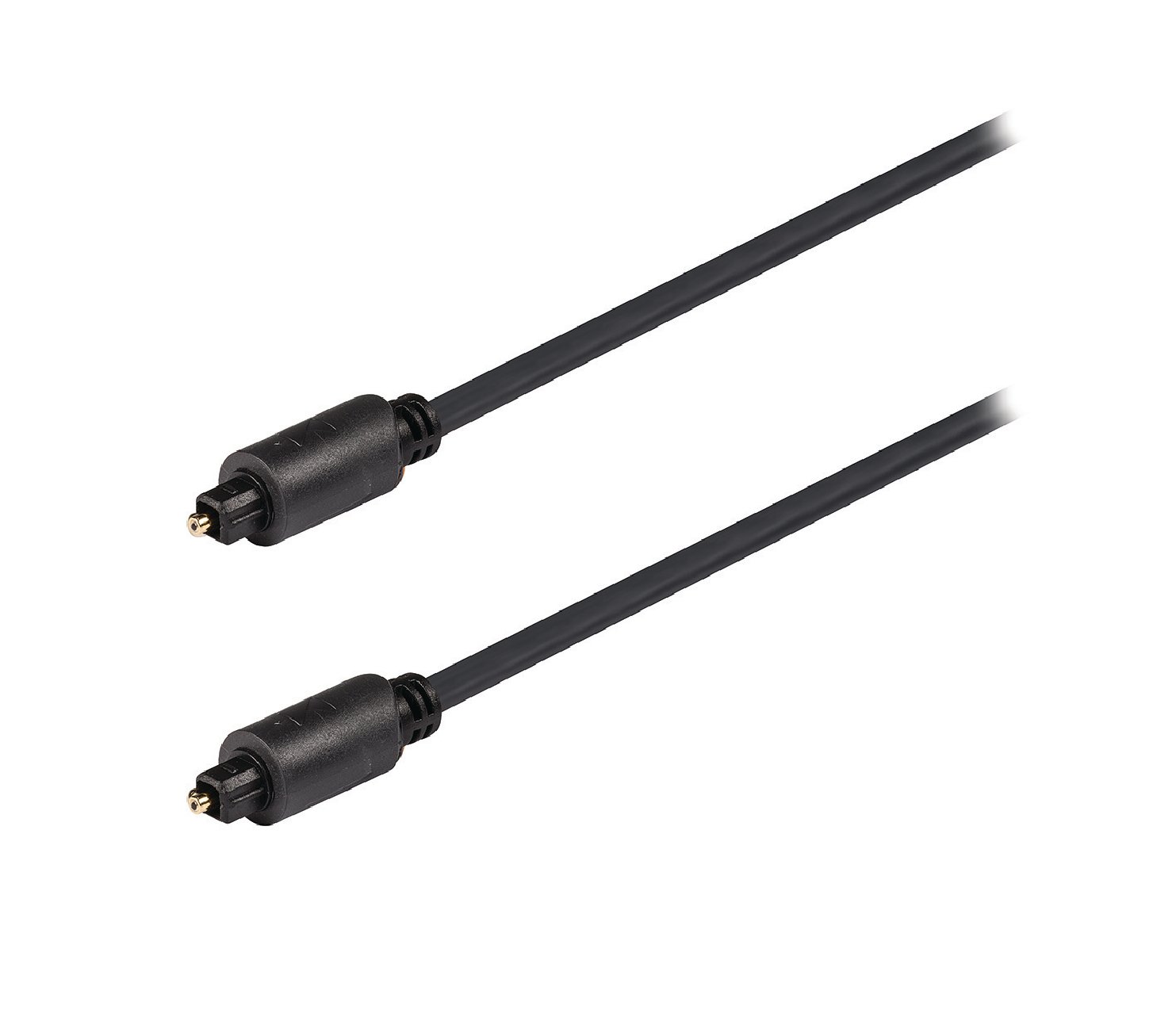 King kna25000e20 Câble Optique Toslink vers Toslink Prise 2 m Gris