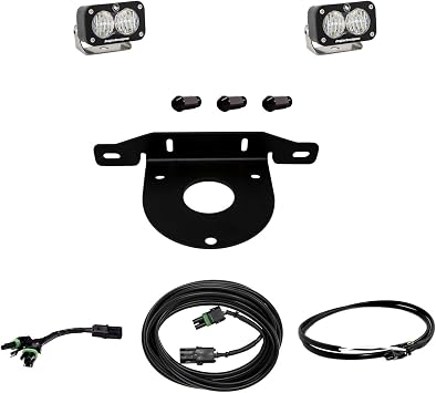 Baja Designs 2021+ fits Ford Bronco Dual S2 Sport W/C Reverse Kit w/Upfitter - 447767UP, Multicoloured