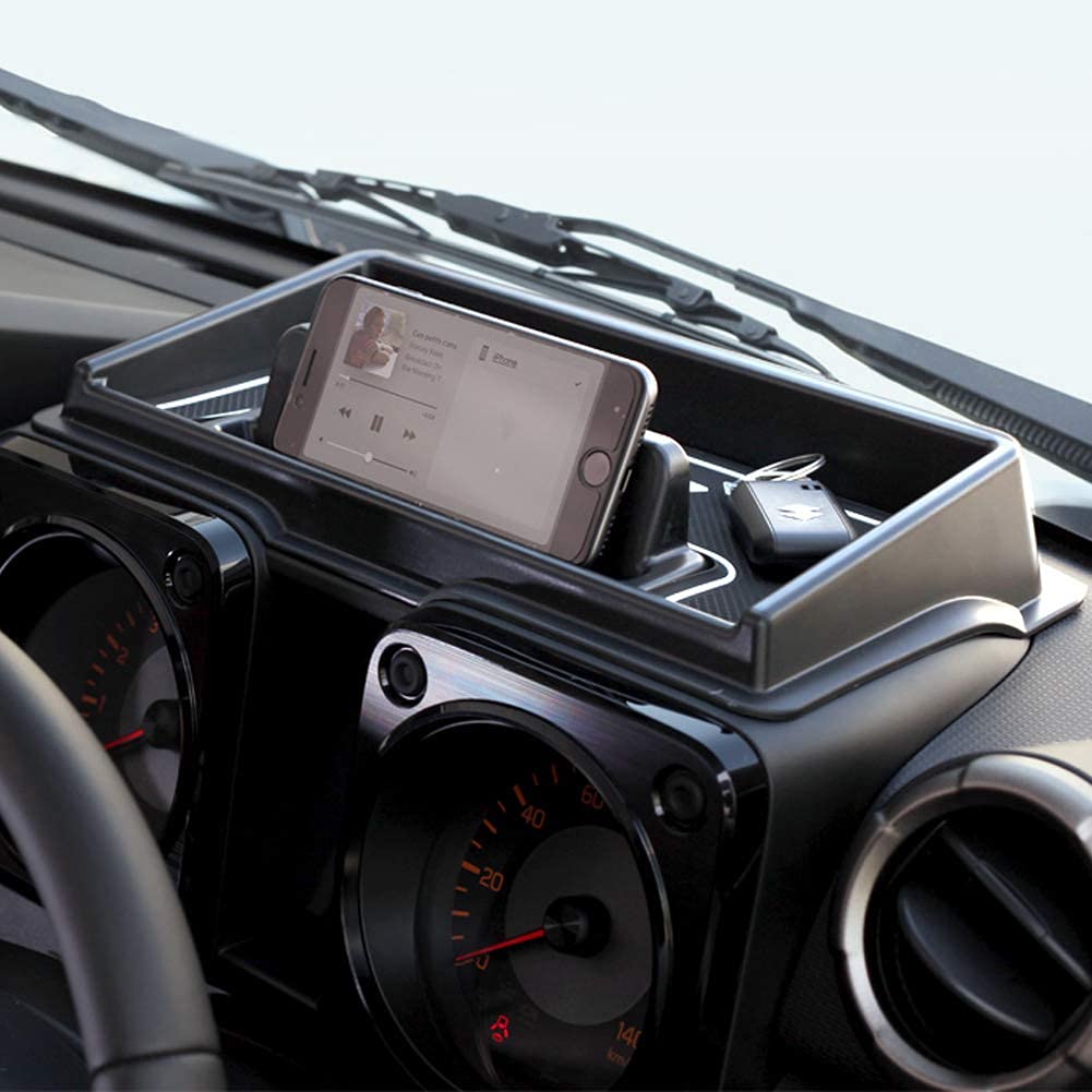 Jimny JB64 Jimunishiera JB74 samochodowy organizer na panel przyrządów, organizer na konsolę środkową na telefon