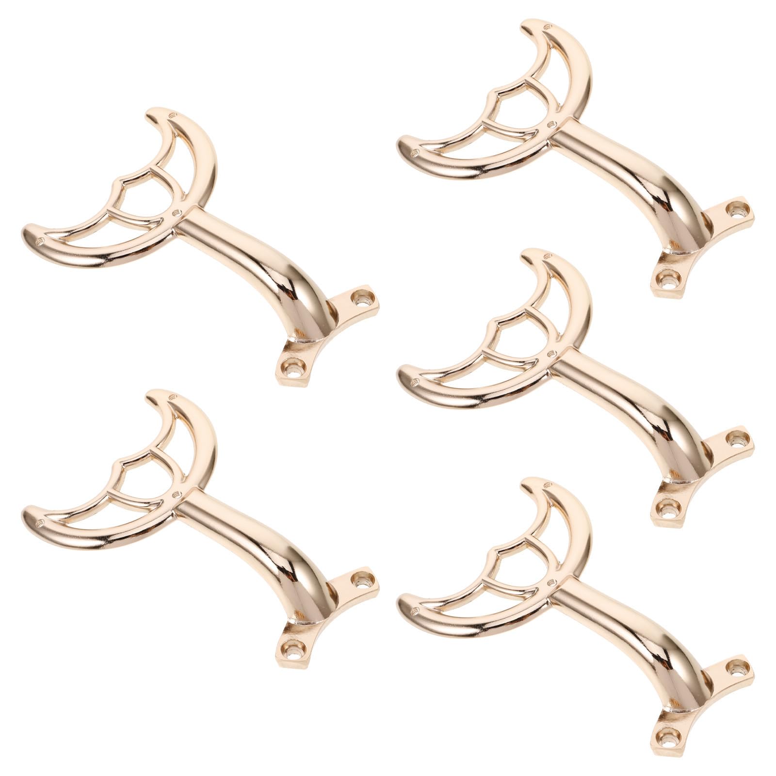 Support ventilateur plafond or en zinc durable Zerodeko, pack de 5 bras de rechange