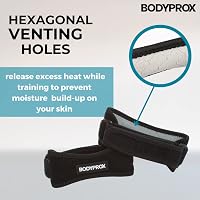 Bodyprox Patella Térd Szalag 2 db, Térdfájdalom Enyhítő Támasz Futáshoz és Sporthoz 2