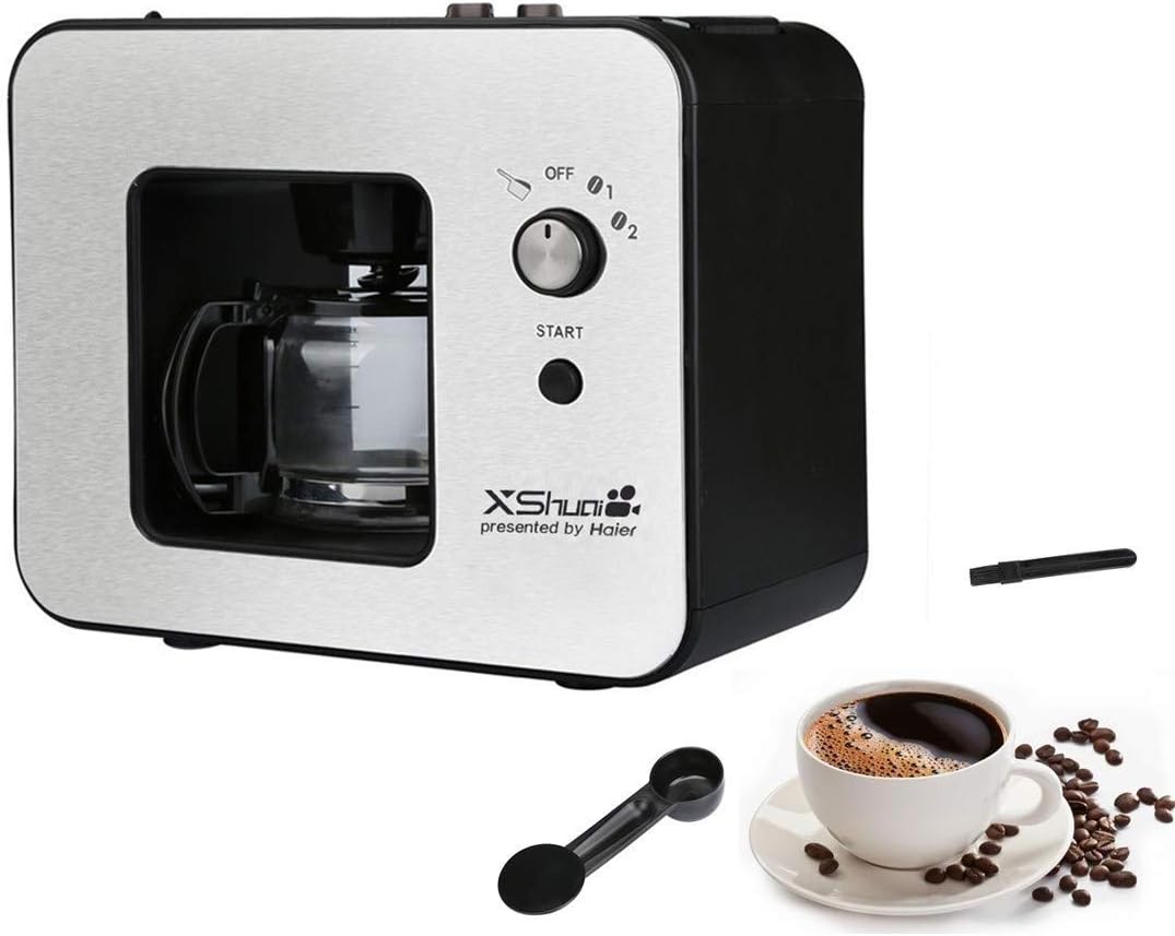Grind and Brew Automatic Coffee Machine, 4 Cup Electric