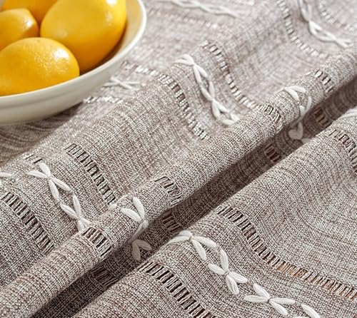 Nappe en polyester résistante 100x160 cm à motif rayures pour table intérieur et extérieur - 4