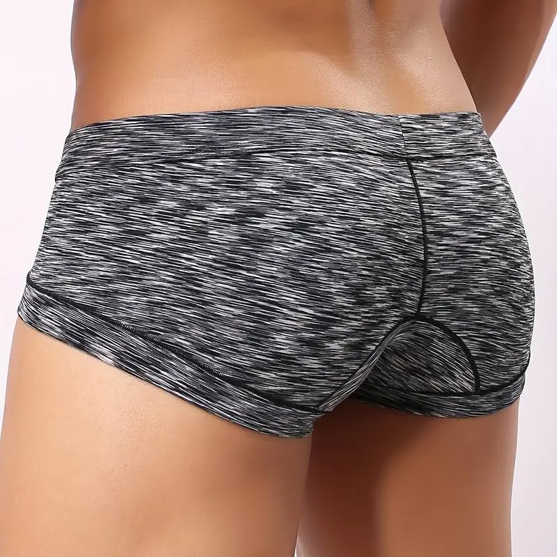 3 Pcs Men's Underwear, Mixed Color Men's Triangle Underpants3