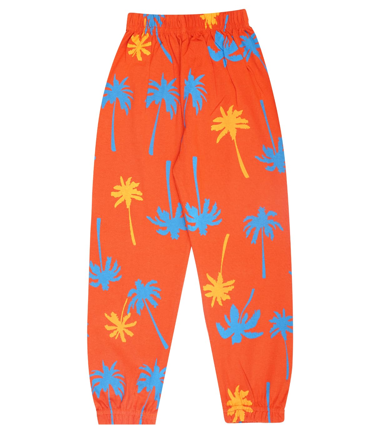 T2F Girls Cotton Regular Fit Printed Track Pant (Pack of 5) 4