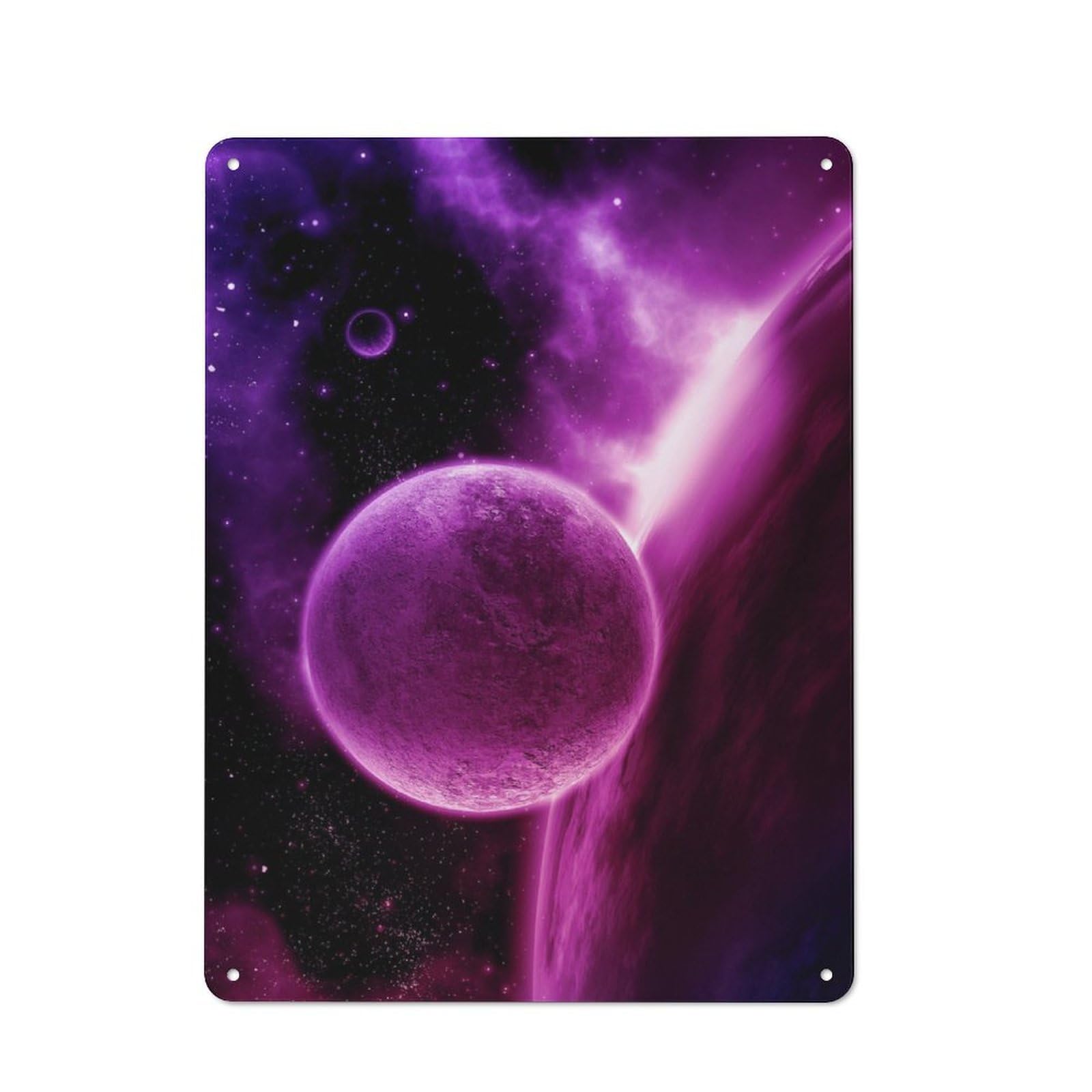 Junmoney Moon Retro Tin Sign 40X30cm For Man Cave Or Games Room, For Collectors Decorating Games Rooms And Man Caves