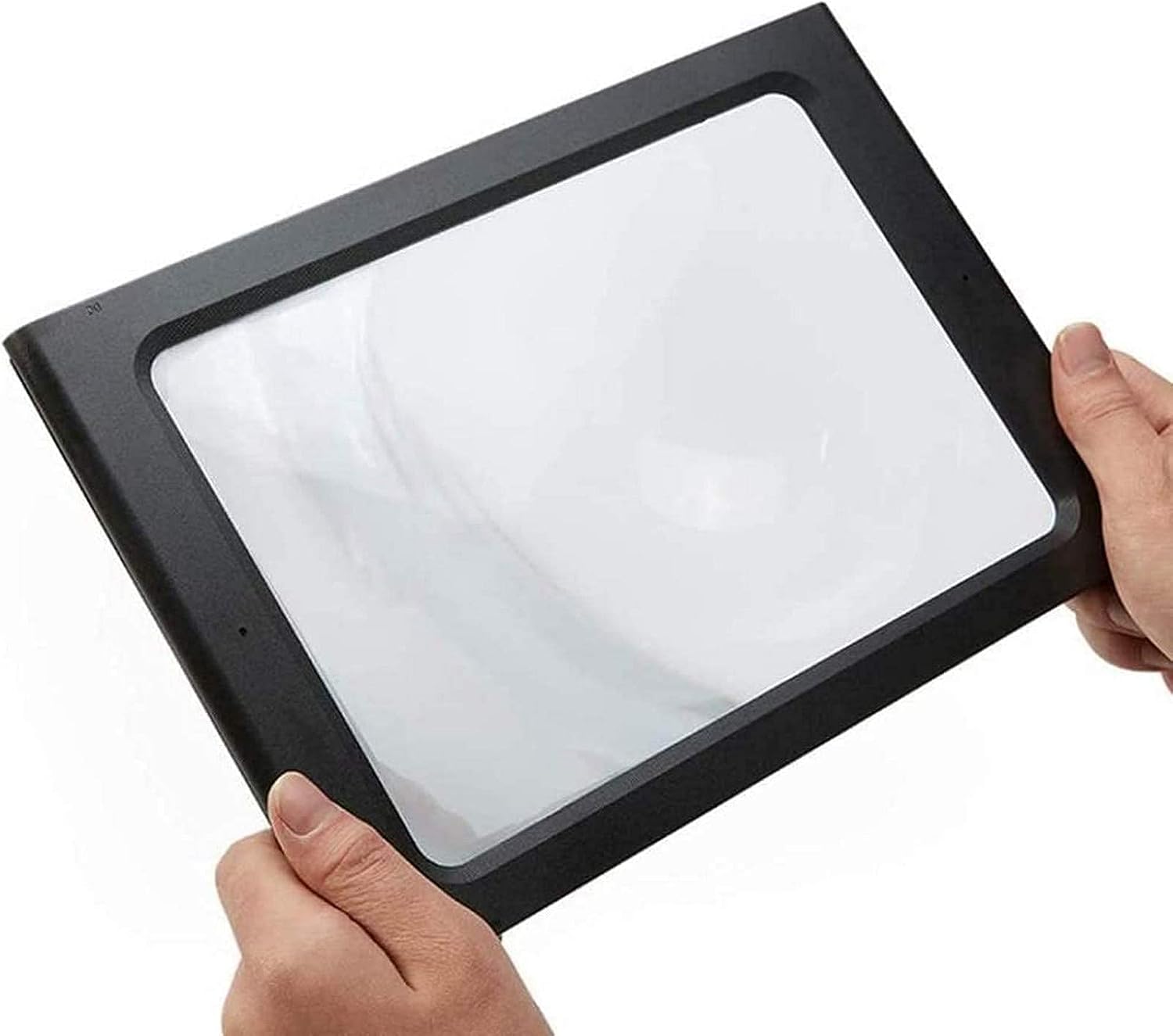 Magnifyiglasses, Magnifier 3X Table Magnifier with Light A4 Readimagnifiers for Large Rectangular Stand Magnifier with Foldistand for The Visually Impaired to Read Newspaper and Books