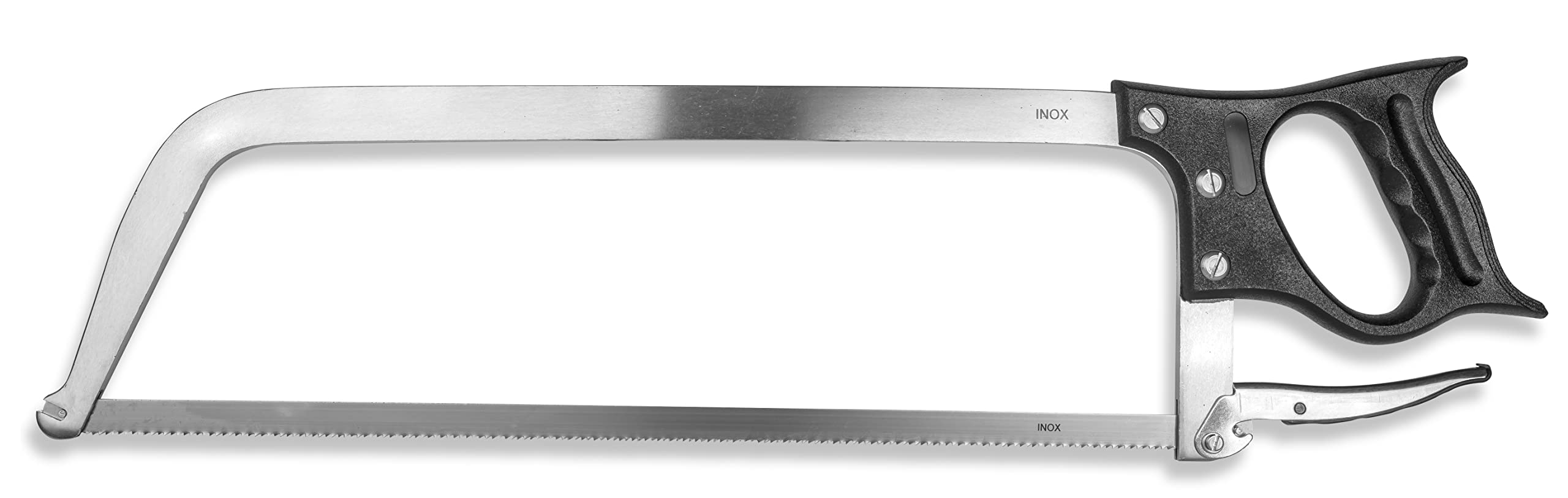 Sanelli 148245 Sega da Macellaio Lama 45 cm, Acciaio Inox, Cambio Rapido