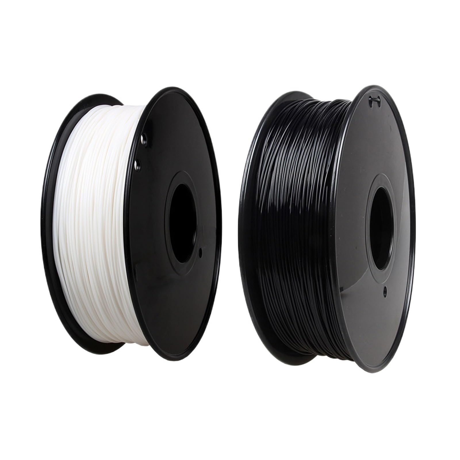 Générique Filament PC 1,75 mm 1 kg Polycarbonate Noir/Blanc Transparent