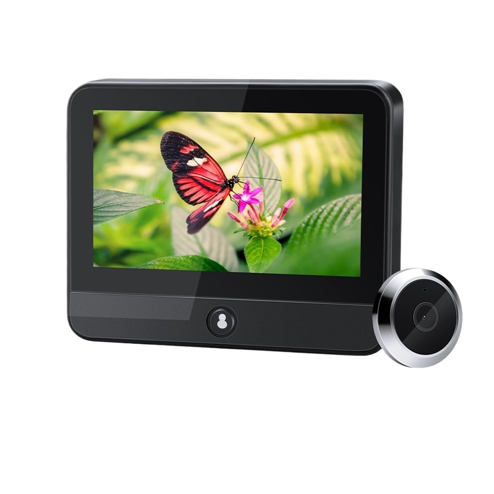 Hvsyvvsrl Doorbell Wifi 120 Degree Wide Angle Peephole 1080P Digital Viewer Motion Detection Two Way Audio(Doorbell)