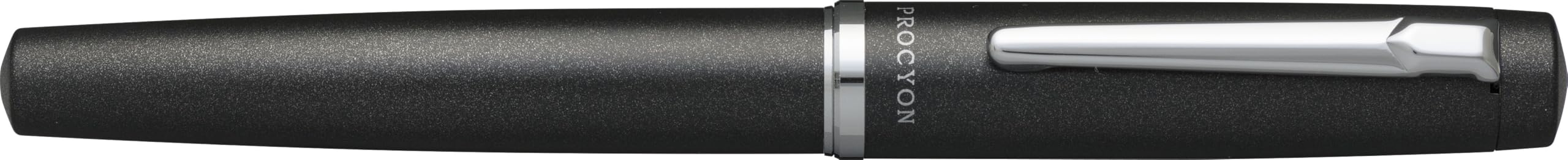 PLATINUM Procyon PNS5000-1 - Penna stilografica, misura media, M, colore: Shadow Mica, nero/nero/fatto a mano, con confezione regalo/penna stilografica, confezione da 1 pezzo