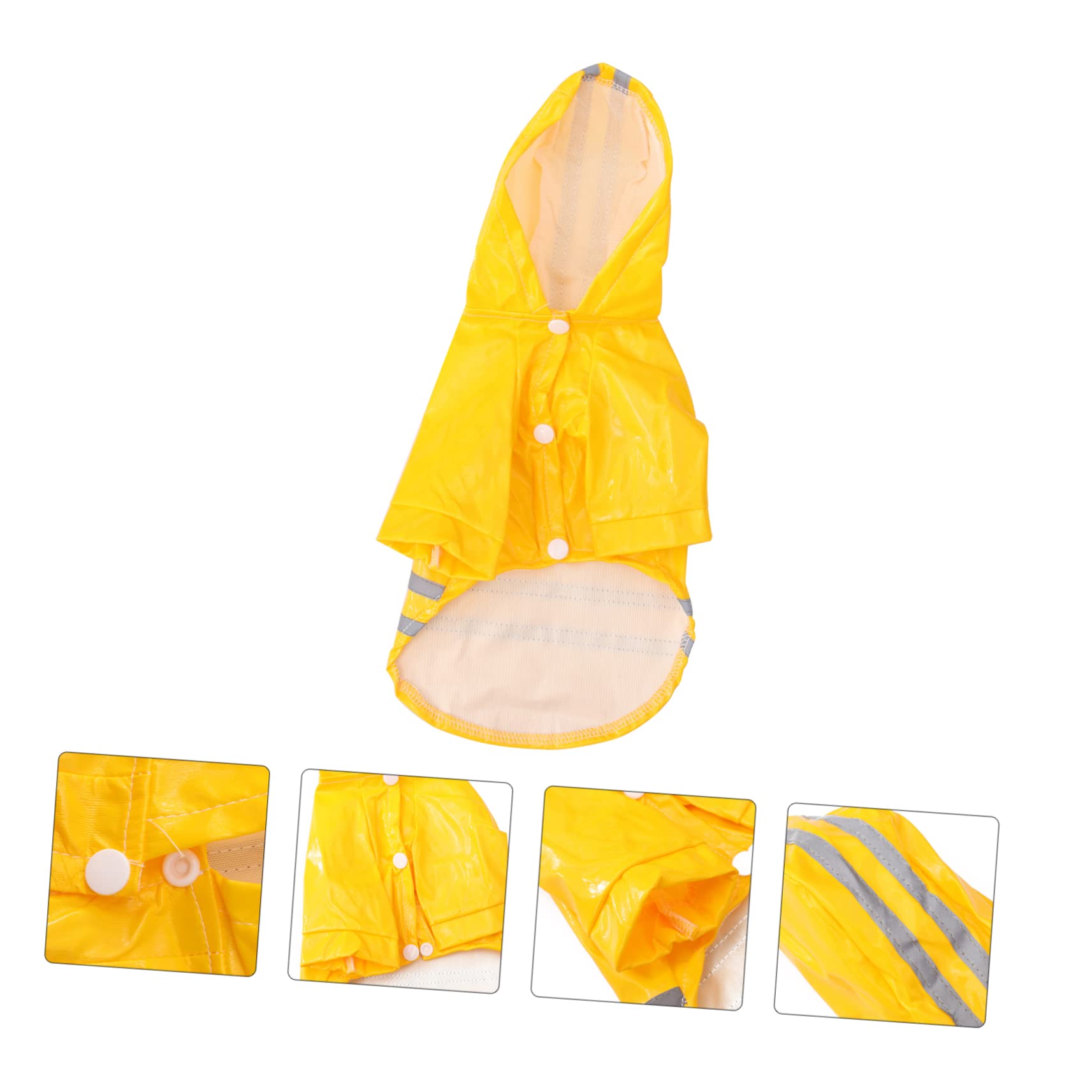 Manteaux de Pluie imperméables pour Chien, imperméable pour Chien, 3 pièces Hunddr?KT Hundkl?der S?llskapsdjur Dog Rain Veste de Pluie imperméable imperméable p