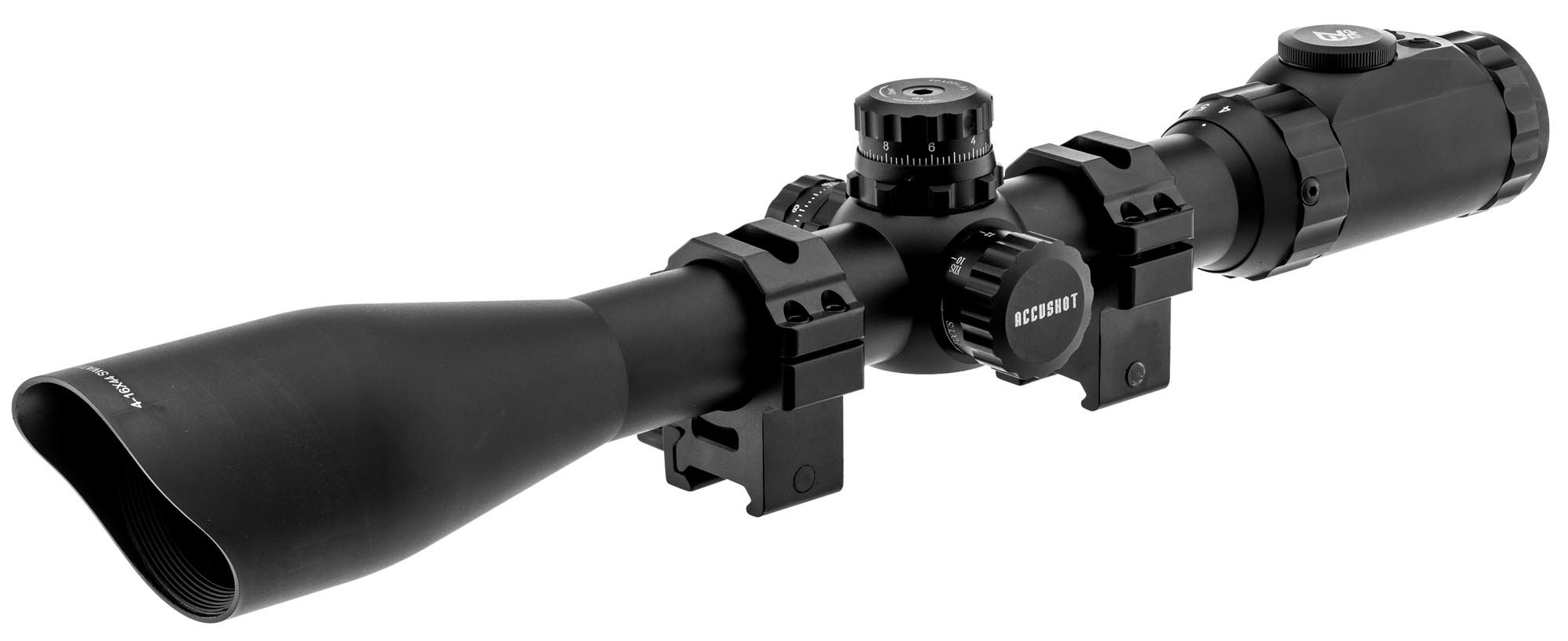 リーパース　スコープ　UTG 30MM AccuShot 4-16X44 Leapers Inc UTG 4-16X44 30mm Compact Scope, AO, 36-Color Mil-dot
