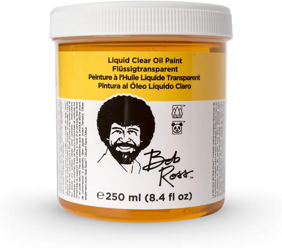 Bob Ross 3 Piece 8oz Liquid Basecoat Set (Liquid White