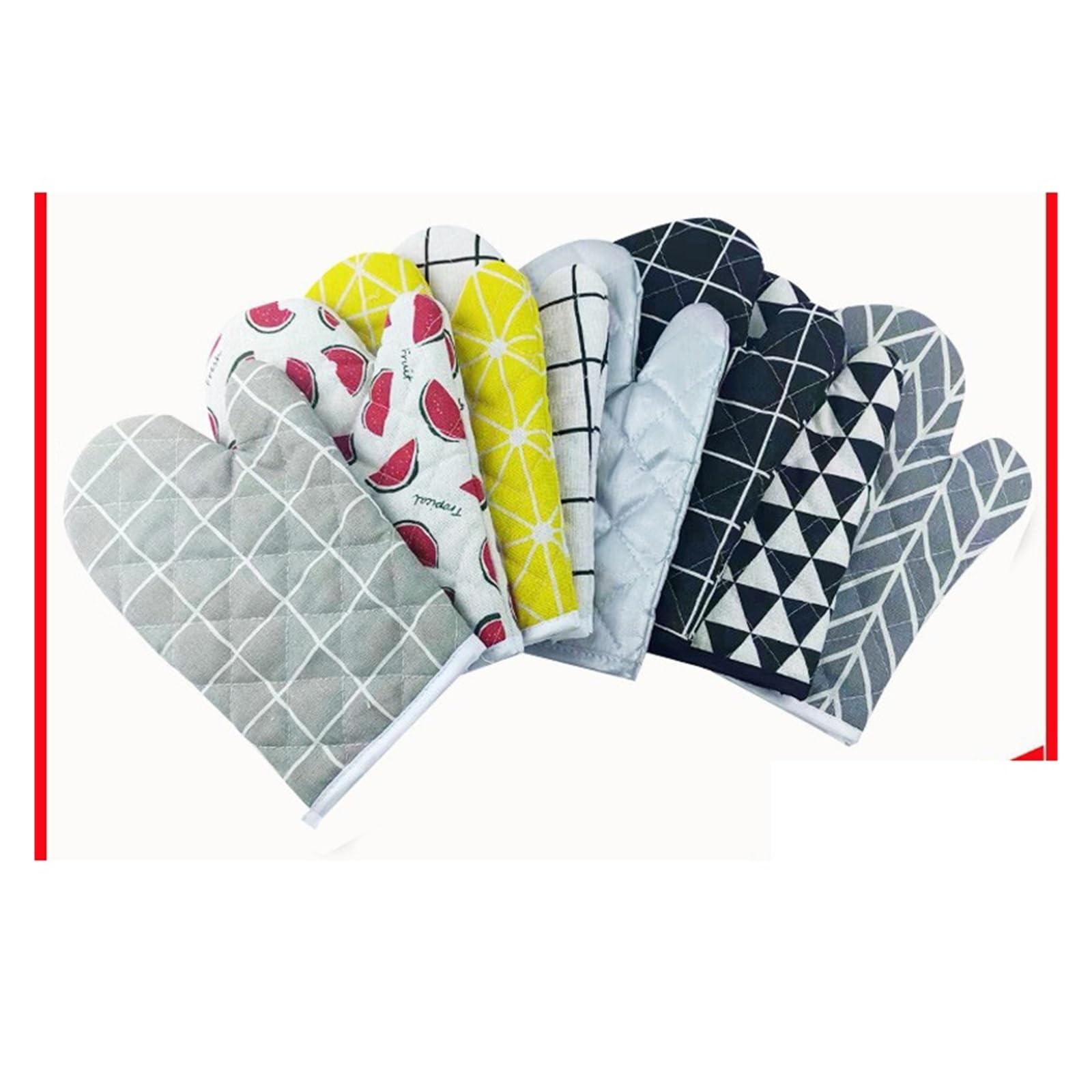1 Paire De Gants Anti-brûlure for Four À Micro-Ondes pour Cuisine