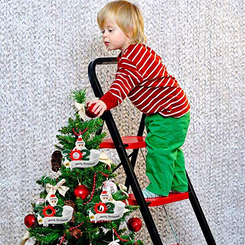 Christmas Ornament Kit, 2020 Customized Christmas Family Members DIY Quarantine Survivor Holiday Decorations Keepsake Tree Hanging Creative Gift for Family - Thumbnail 6