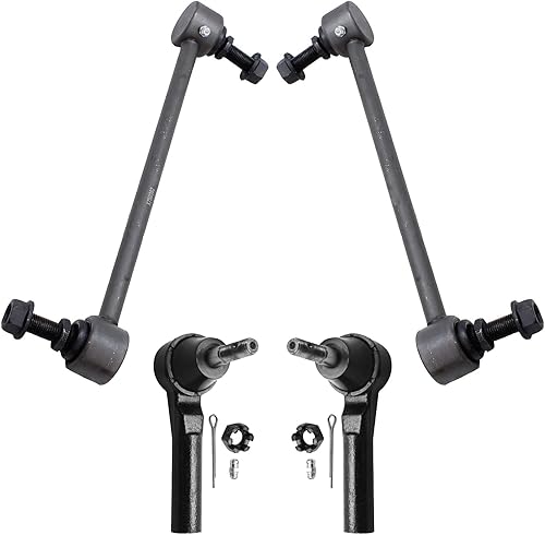 Detroit Axle - Barras estabilizadoras delanteras para Dodge Journey 2009-2020 2010 2011 2012 2013 2014 2015 2016 2017 2018 2019 extremos de barra