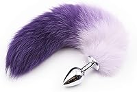 Vista 1 de Faux Fur Purple Dreams Butt Plug Tail