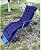 61inch Sun Lounger Chair Cushions, Sundlight Patio Cushions Chaise Outdoor Mattress Recliner Quilted Thick Padded Seat Cushion Reclining Chair Rocking with Ties (Navy Blue)