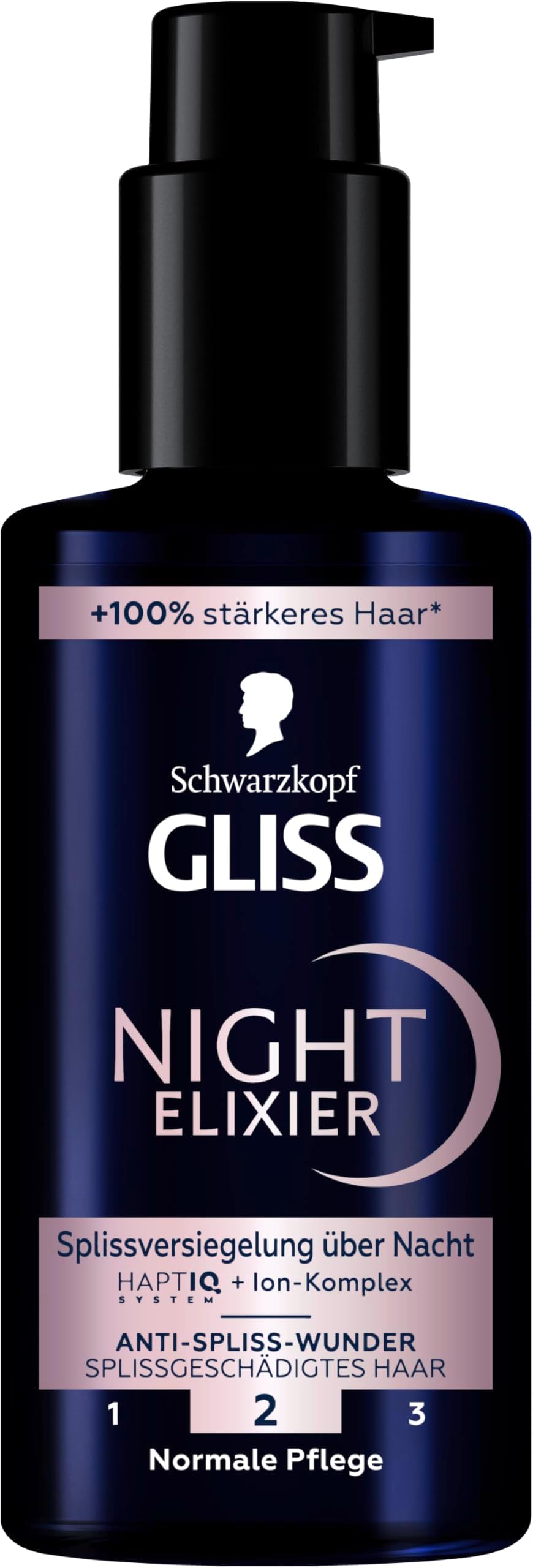 Night Elixir Anti-Split Ends Miracle (100 ml), Hair Serum Seals Split Ends During Sleep, Hair Care Repairs Hair Long-Lasting