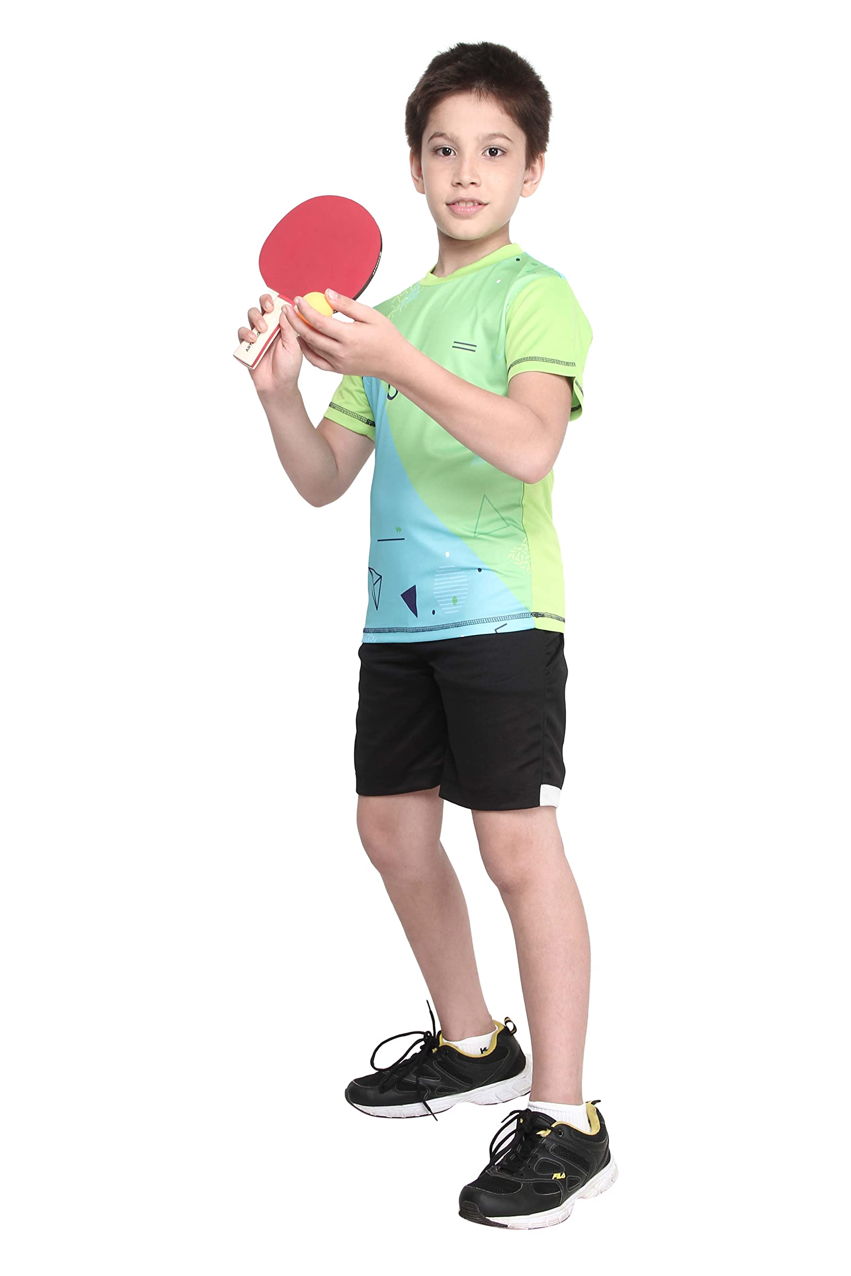 Qiddo Sports Halfsleeves Round Neck Boys' T-Shirt-picture-30