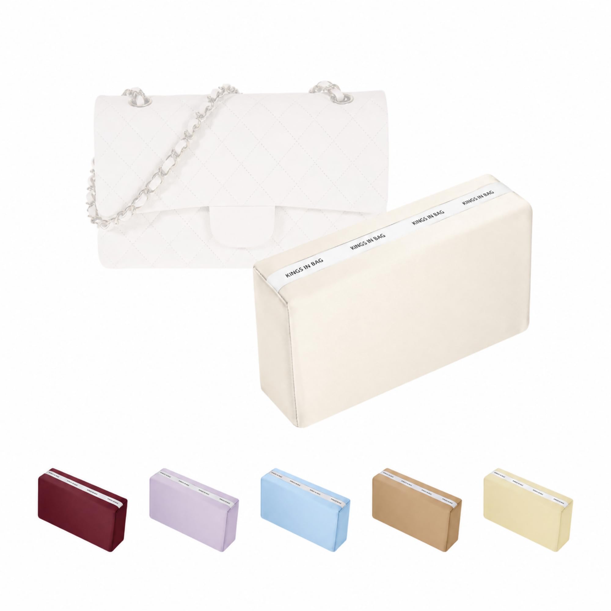 CHANEL　マストハヴセット Amazon.com: Purse Pillow for Luxury Bags, Memory Foam Handbag