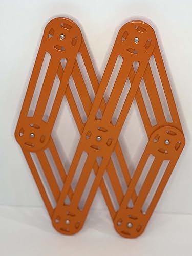 Miniatura 4 de Salvamanteles expandible con 6 ramas, hecho en Francia (naranja)