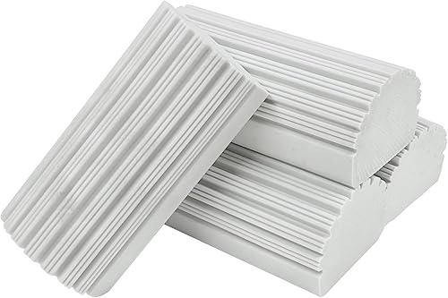 Paquete de 4 esponjas húmedas para limpiar el polvo, esponjas reutilizables para el hogar, para zócalos, persianas, vidrio, rejillas de ventilación,