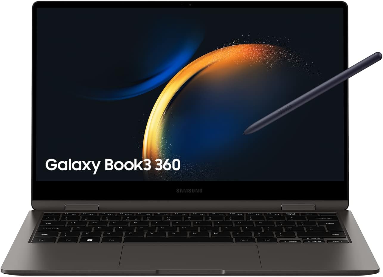 SAMSUNG Galaxy Book3 360 13.3" - Intel i5, 16GB RAM, 512GB SSD, Windows 11 1 SAMSUNG Galaxy Book3 360 - Portátil convertible 13.3