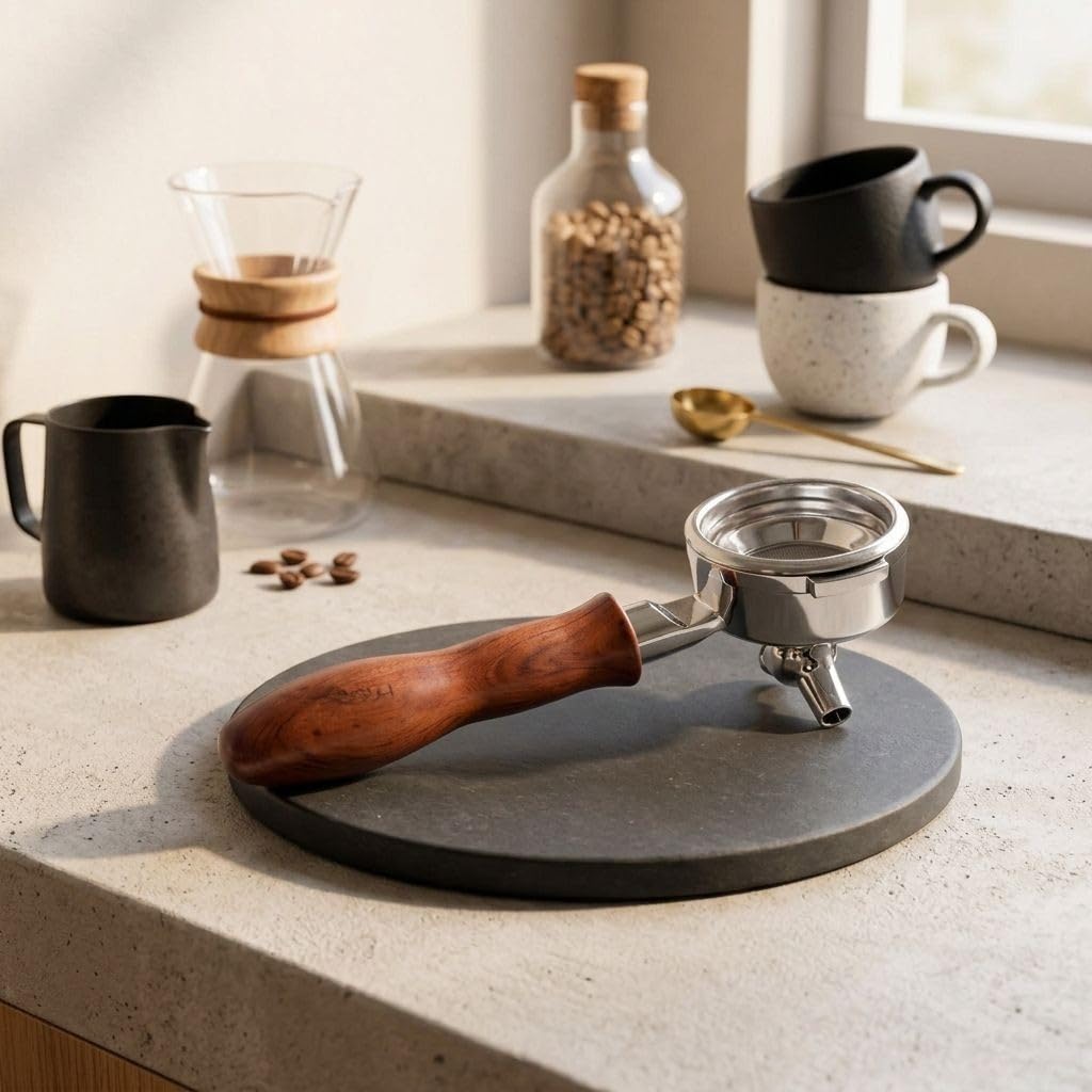 Juego de portafiltros profesionales de 58 mm para máquinas de espresso Sage – Cesta de filtro no presurizada para cafetera Barista Express Plus de doble caldera