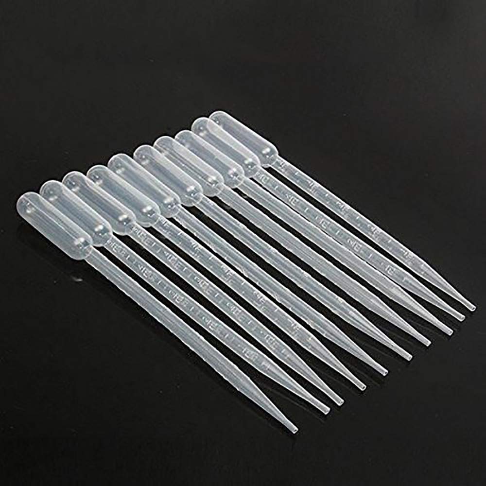 Pipette Pasteur en plastique transparent graduée D30