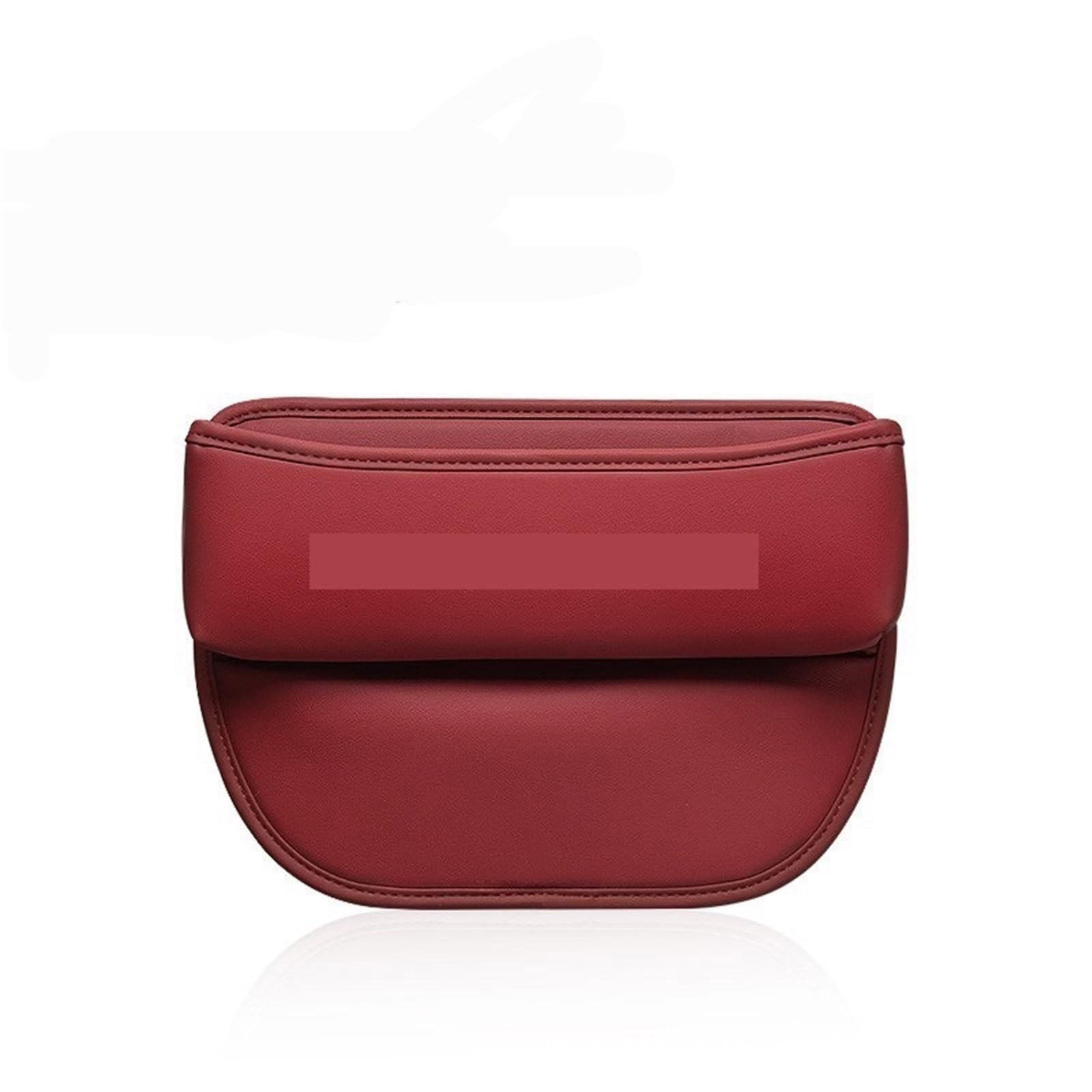 DASJKDI Car Front Seat Slit Catcher Side Gap Filler Organizer Special Crevice Storage Box for car(Red)