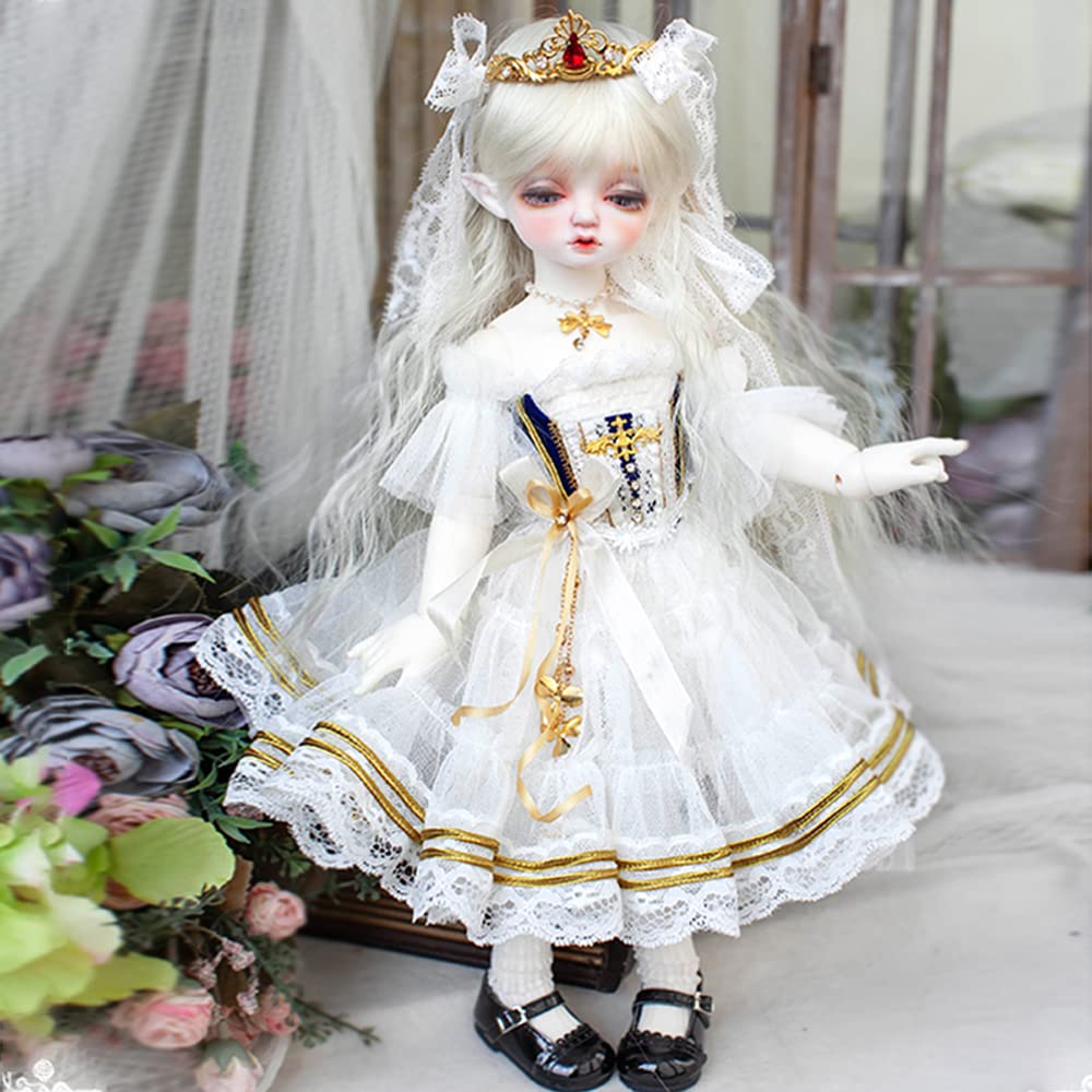 Amazon | KAKAA BJDドール フルセット 1/4 球体関節人形 40cm SD 樹脂