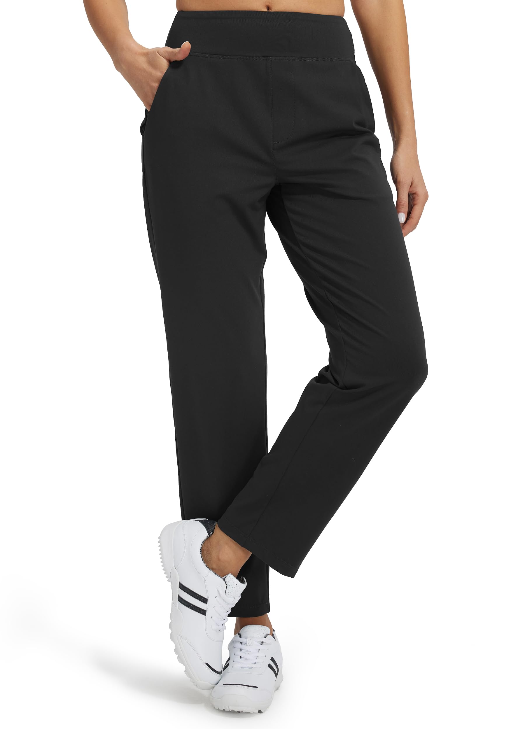 Libin Womens Golf Pants Stretchy Casual Travel Pant 7 8 Ankle Pants Athletic Sweatpants Dress Business Slacks with